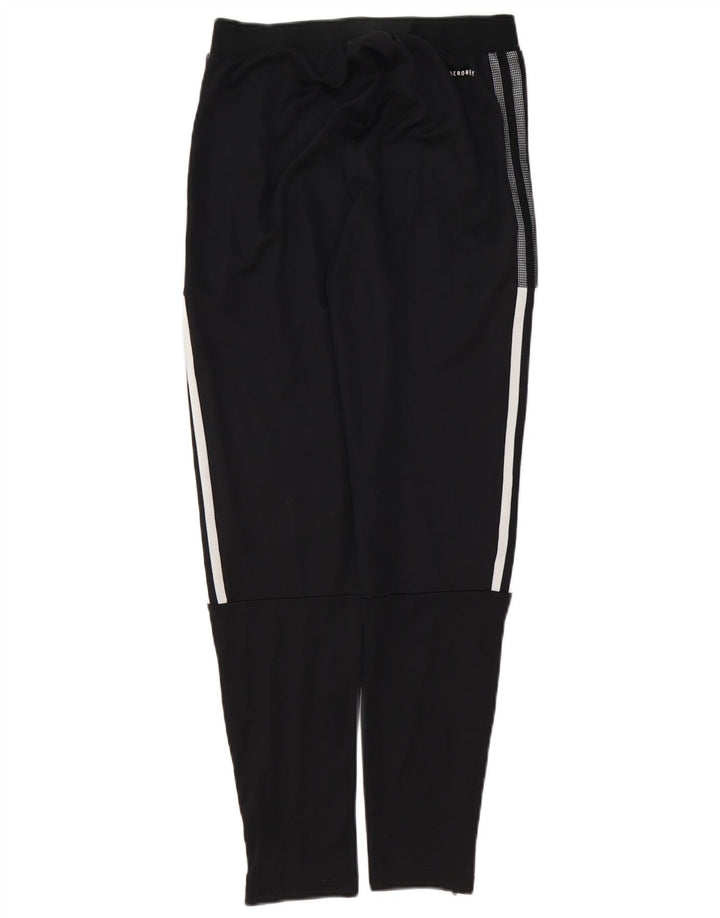 Adidas Damen Aeroready Trainingshose UK 8 Small Schwarz Polyester