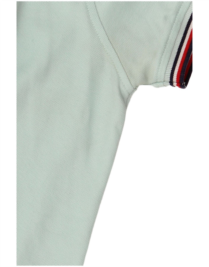 Tommy Hilfiger Herren-Poloshirt mit normaler Passform, mitteltürkisfarbene Baumwolle