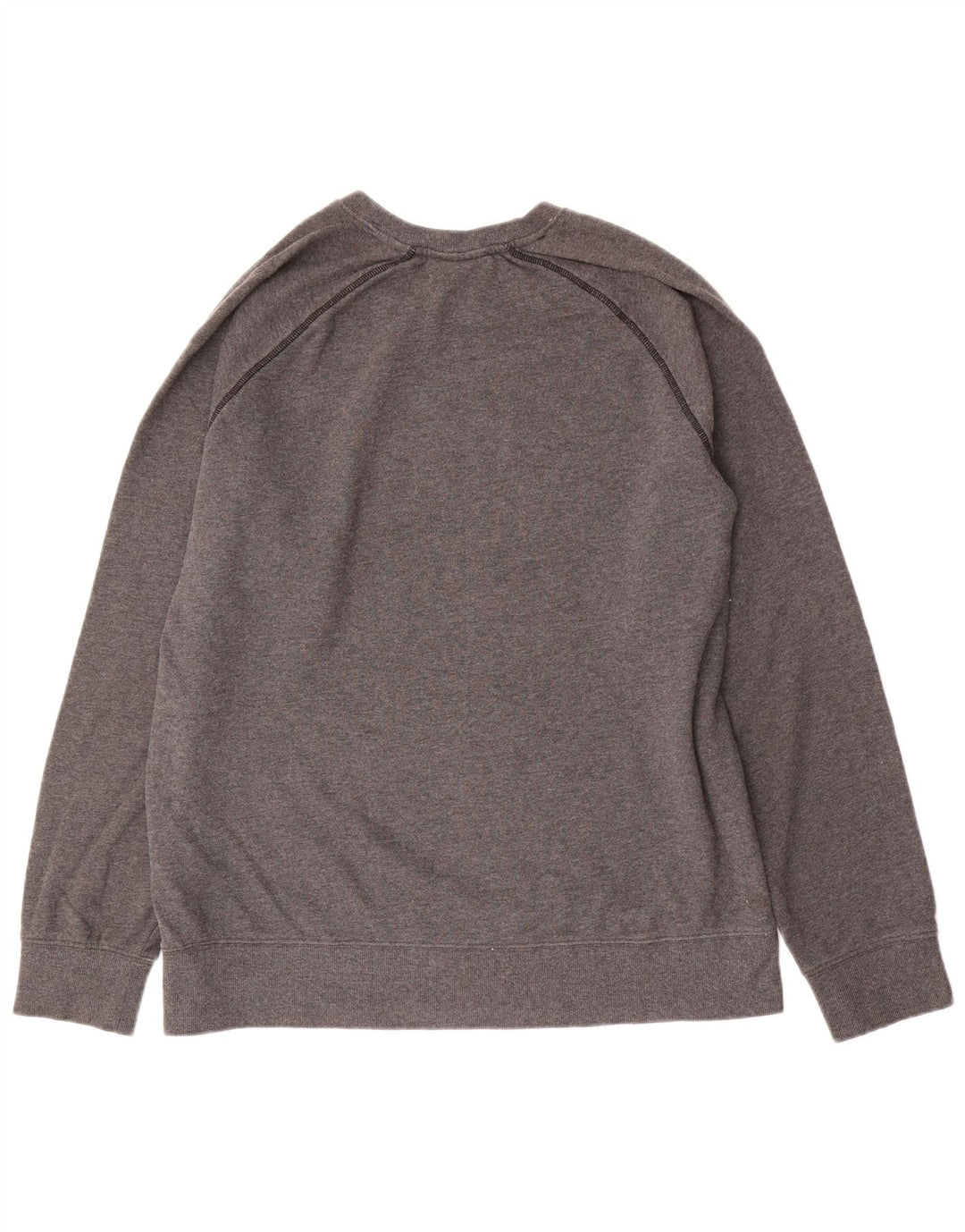 Reebok Herren Grafik-Sweatshirt-Pullover, große graue Baumwolle