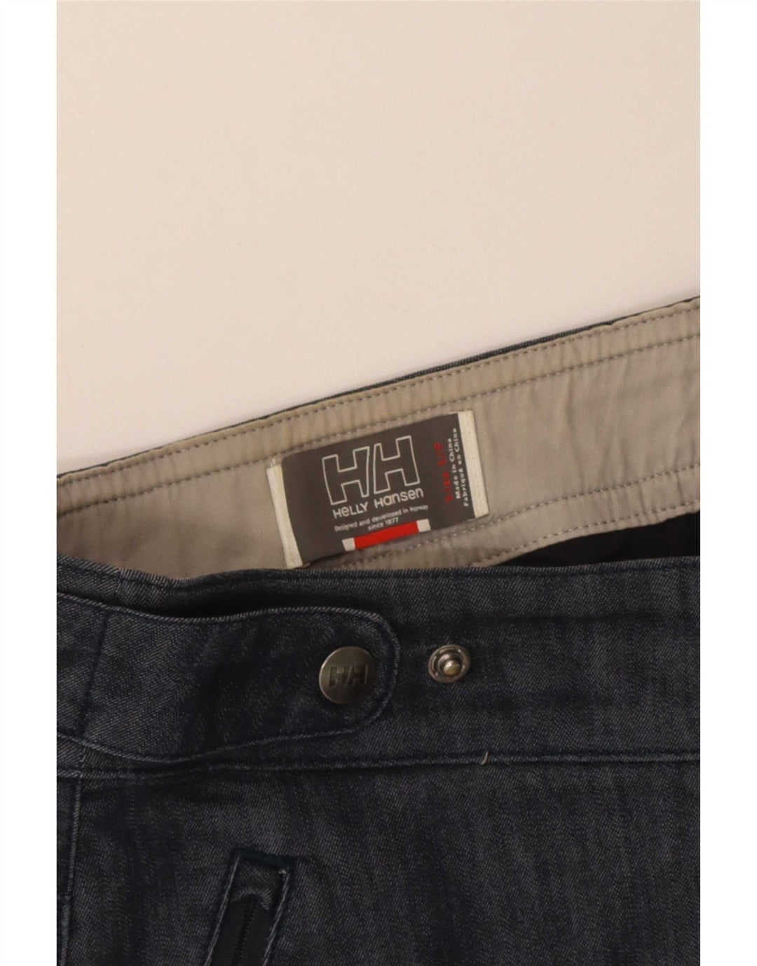 Helly Hansen Damen Mini-Jeansrock Small W28 Marineblau