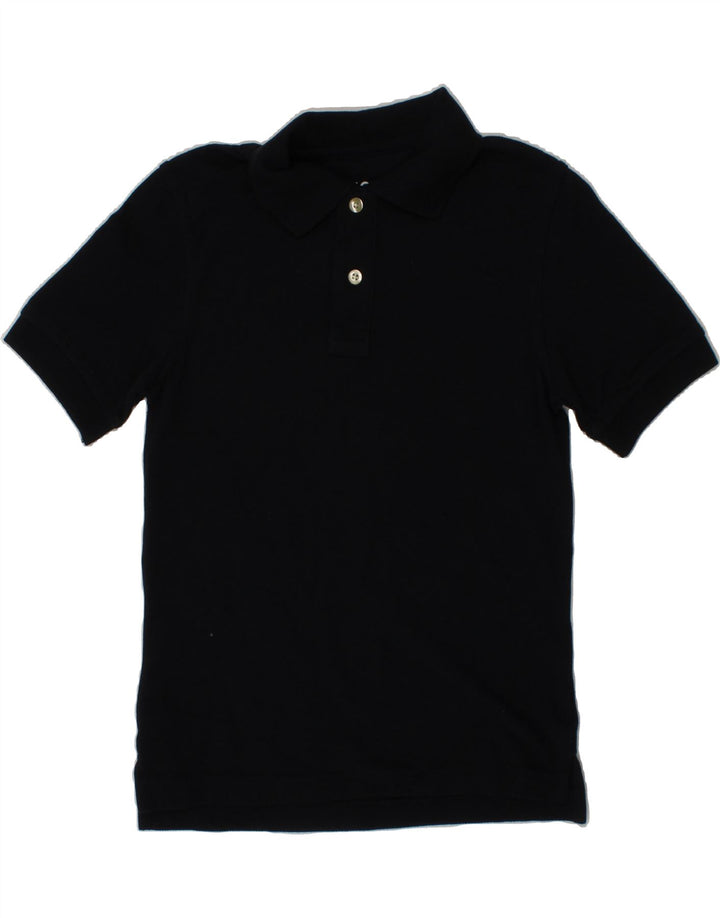IZOD Boys Polo Shirt 7-8 Years Medium  Navy Blue Cotton Vintage Izod and Second-Hand Izod from Messina Hembry 