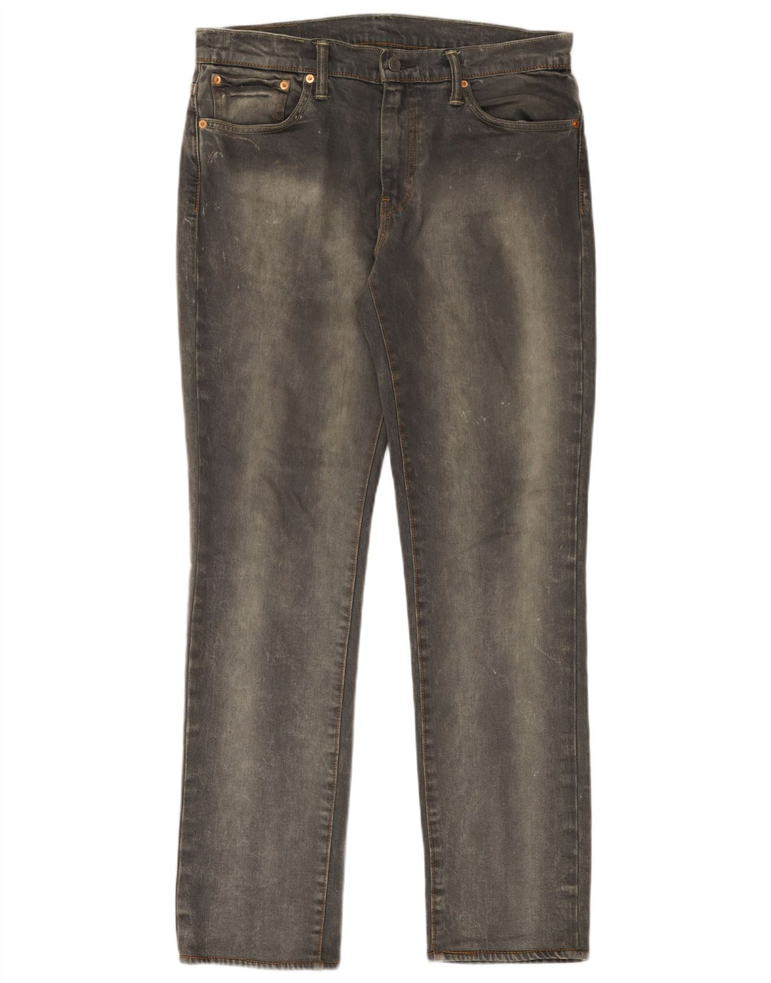 Levi's Herren 511 Slim Jeans W33 L34 Graue Baumwolle