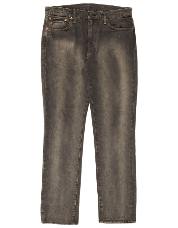 Levi's Herren 511 Slim Jeans W33 L34 Graue Baumwolle