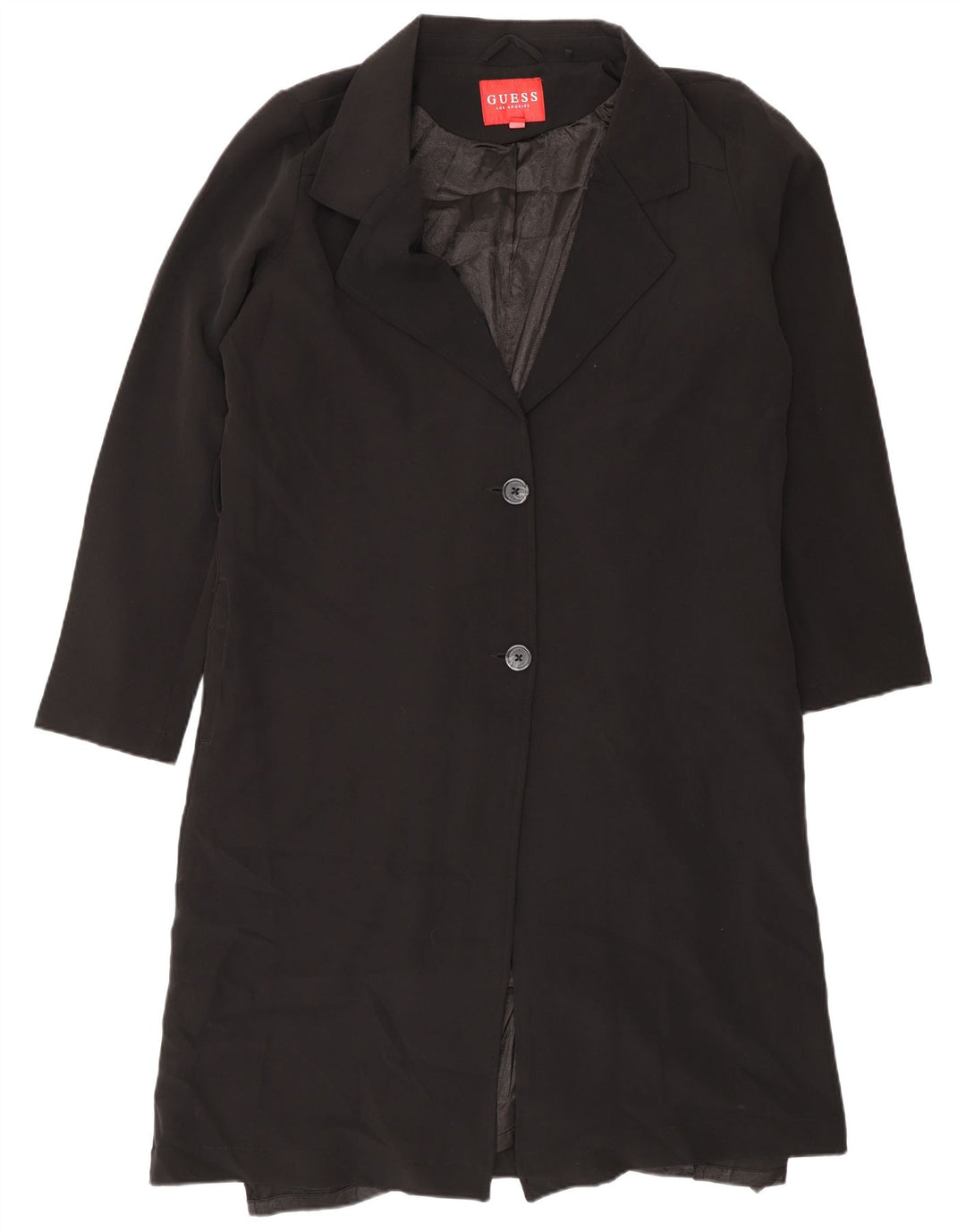 Guess Damenmantel UK 18 XL Schwarz Polyester
