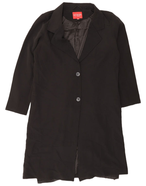 Guess Damenmantel UK 18 XL Schwarz Polyester