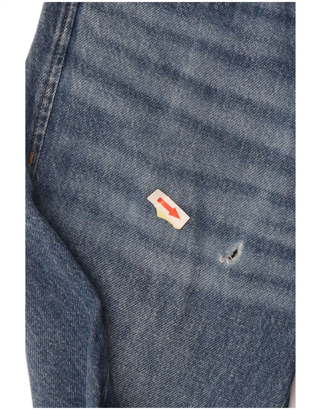 Jack & Jones Damen Mike Straight Jeans W28 L32 Blaue Baumwolle
