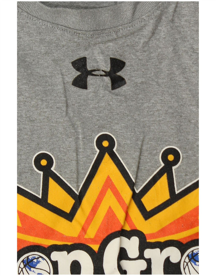 Under Armour Herren-T-Shirt mit Grafik, Größe L, Grau