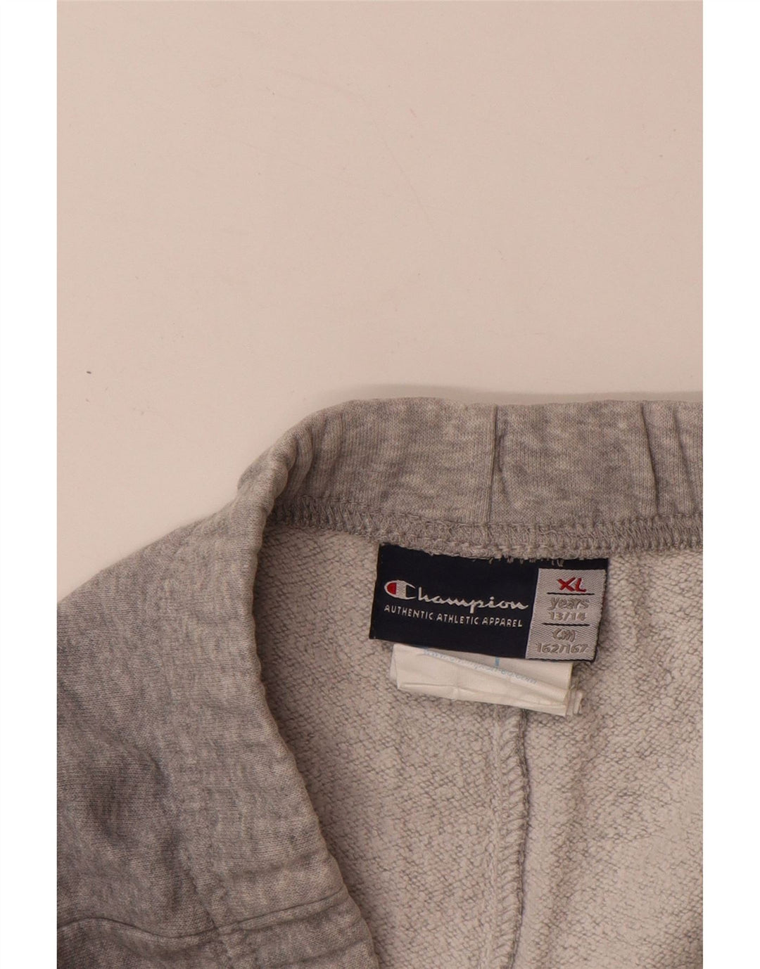 CHAMPION Jungen-Trainingshose, Jogginghose, 13–14 Jahre, XL, graue Baumwolle