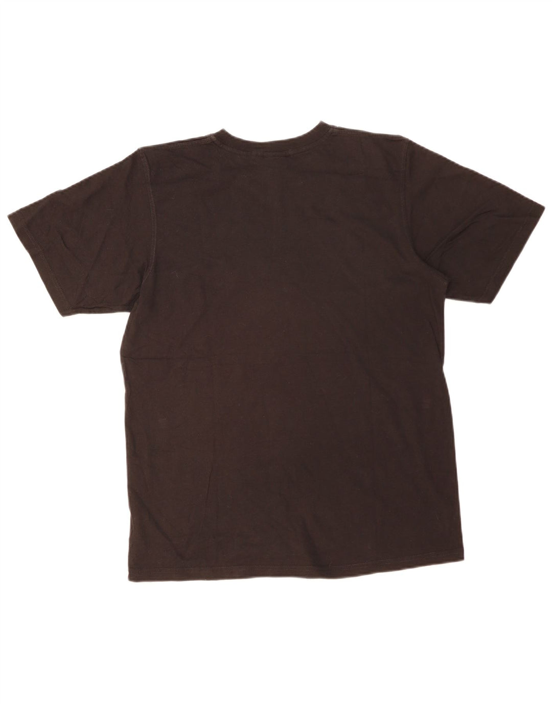 Nike Herren T-Shirt Top UK 39/41 Mittelschwarze Baumwolle