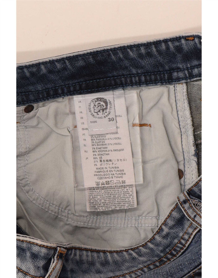 Diesel Herren Slim Jeans W30 L31 Blaue Baumwolle