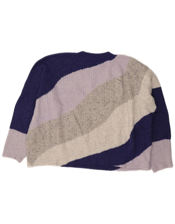 Marks & Spencer Damen-Pullover mit Rundhalsausschnitt, Gr. 18, XL, Mehrfarbig