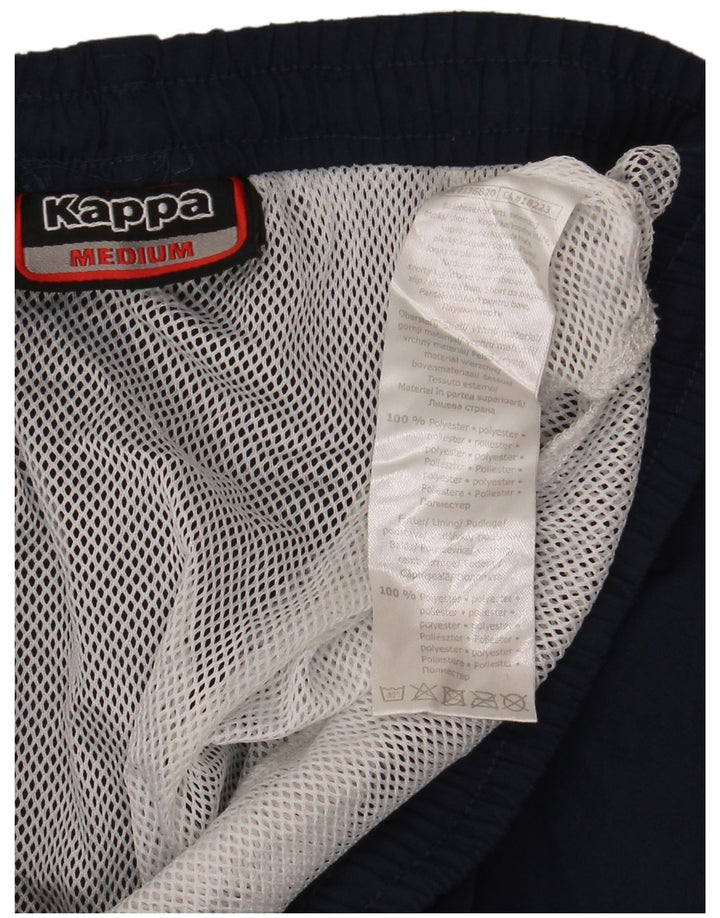 Kappa Herren Graphic Sport Shorts Medium Marineblau Polyester