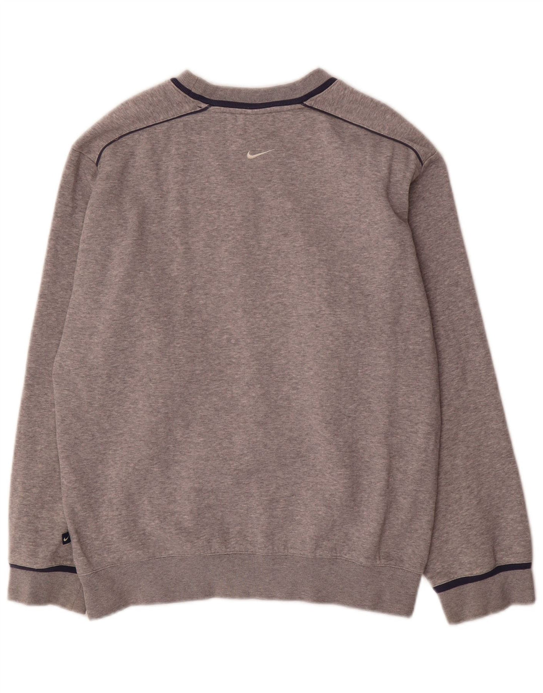 Nike Sweatshirt-Pullover mit Grafik für Jungen, 12–13 Jahre, Größe L, Grau meliert