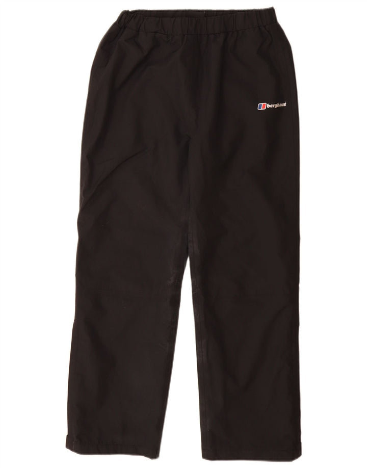Wasserdichte Hose für Jungen von Berghaus, 11–12 Jahre, schwarzes Polyester