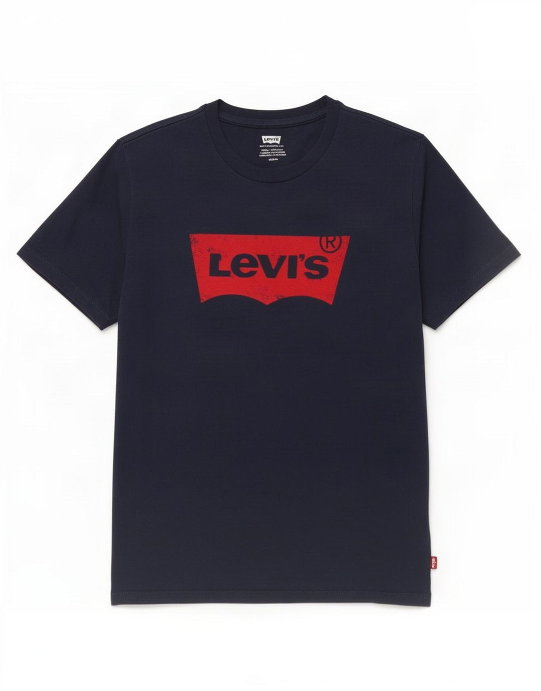 Levi's Herren-T-Shirt mit Grafik, mittelmarineblaue Baumwolle