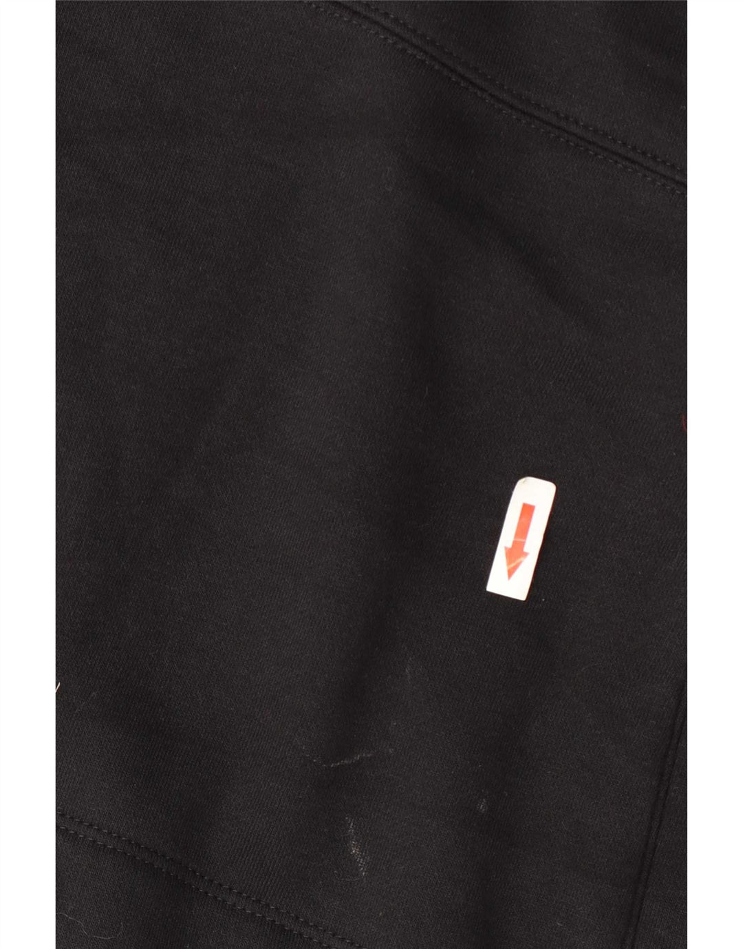 Adidas Damen-Sweatshirt, übergroß, kurz geschnitten, mit Knopfleiste, Gr. 8, Schwarz