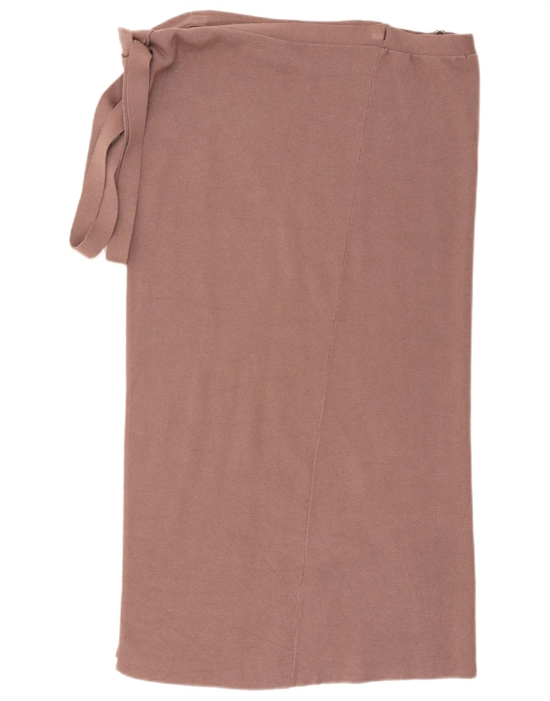 Zara Damen Strick-Wickelrock Medium W28 Braune Viskose