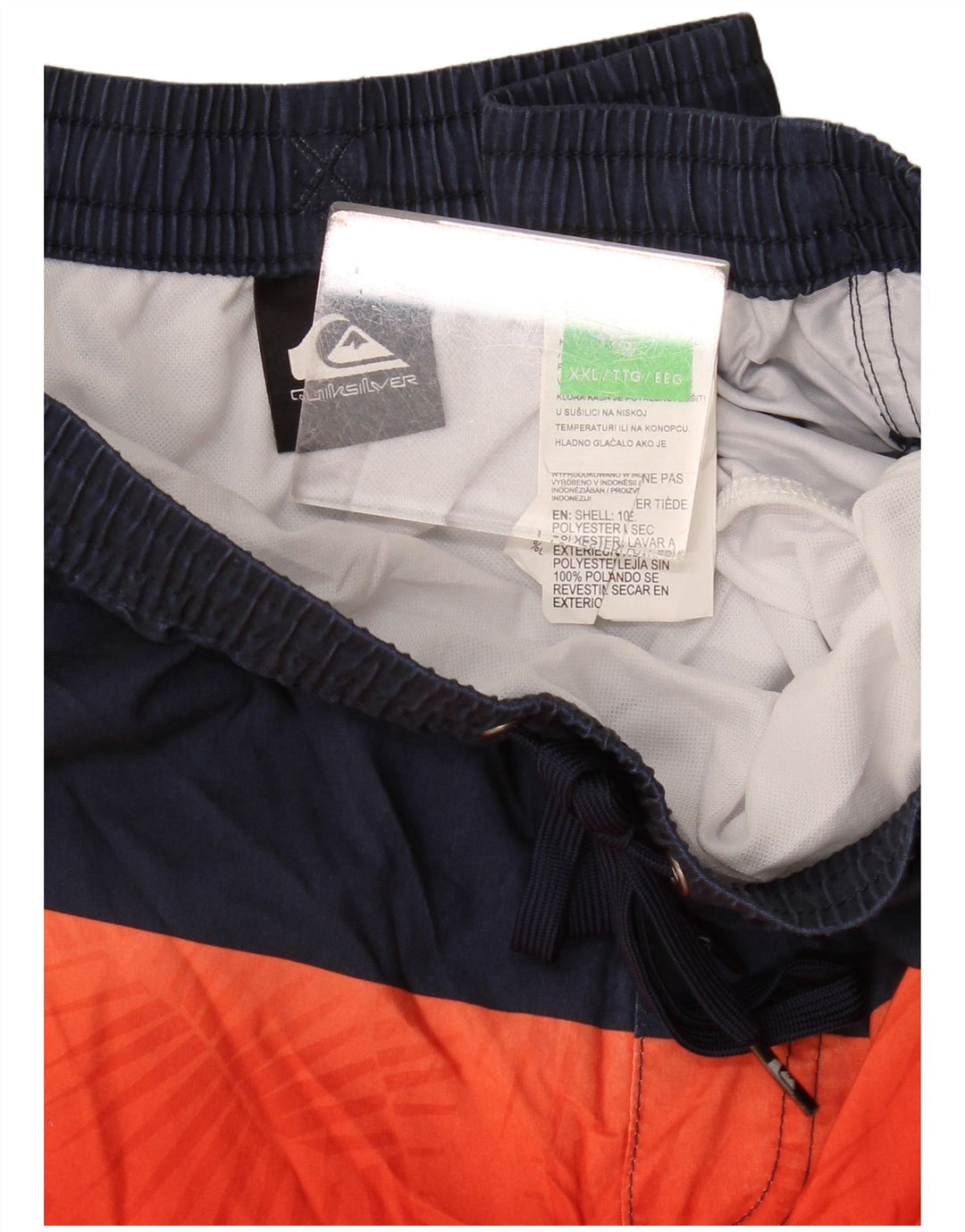 Quiksilver Herren-Badeshorts 2XL Mehrfarbiges Colourblock-Polyester