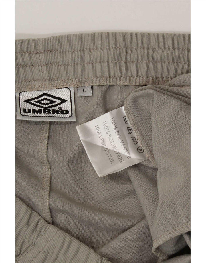 Umbro Herren-Trainingshose, groß, beige, Polyester