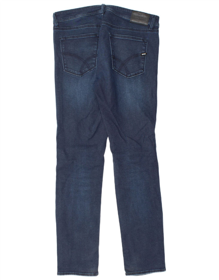 Gas Herren Slim Jeans W33 L32 Blau