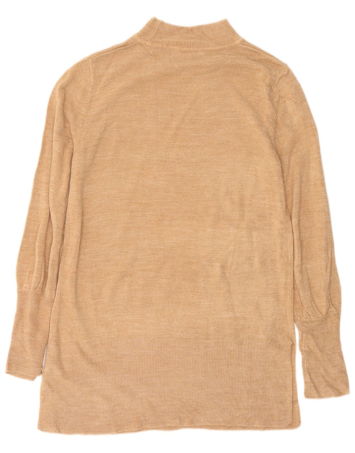 Marks & Spencer Rollkragenpullover für Damen, Gr. 14, Mittelbeige