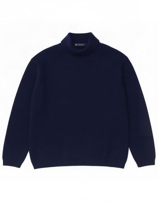Crew Clothing Damen Rollkragenpullover Pullover UK 10 Small Navy Blue
