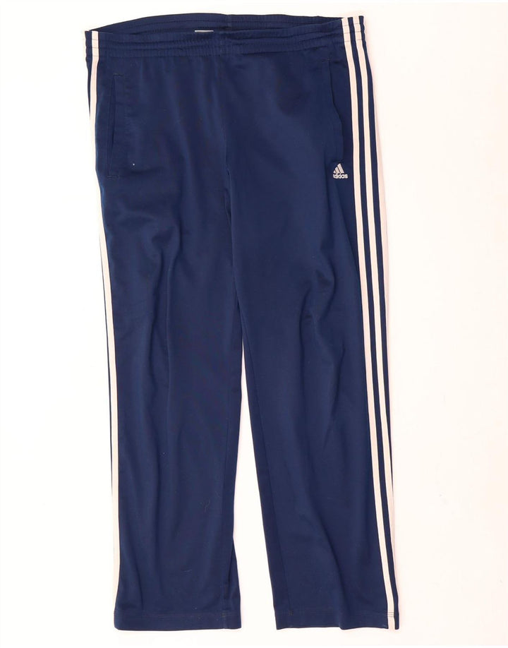 Adidas Herren-Trainingshose, Mittelblau, Polyester