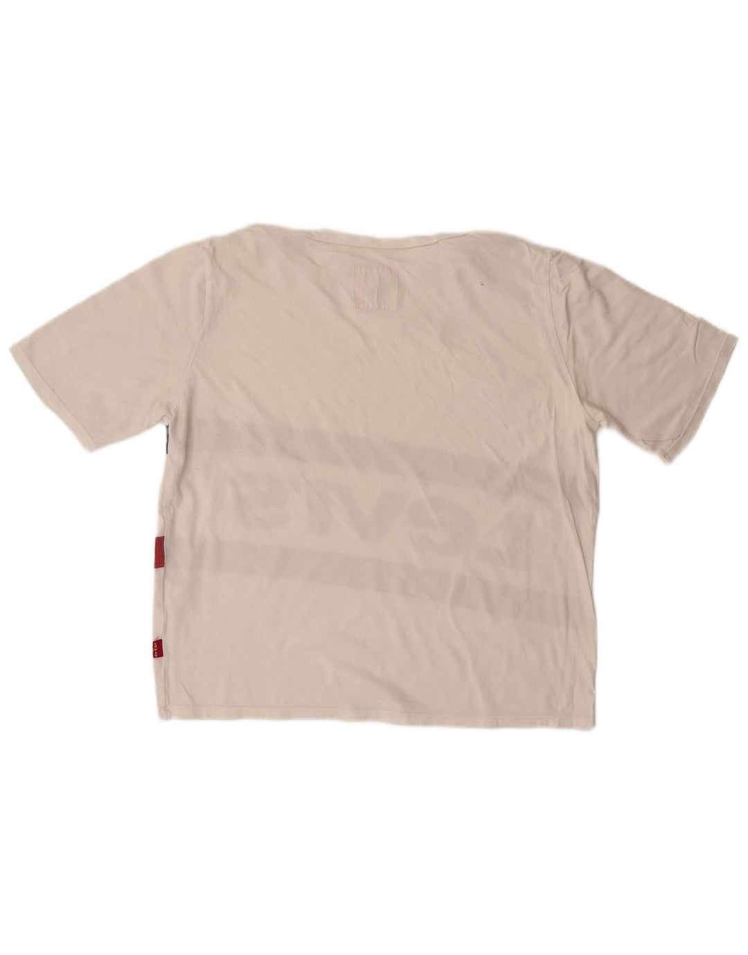 Levi's Jungen-T-Shirt mit Grafik, 15–16 Jahre, weiße Baumwolle