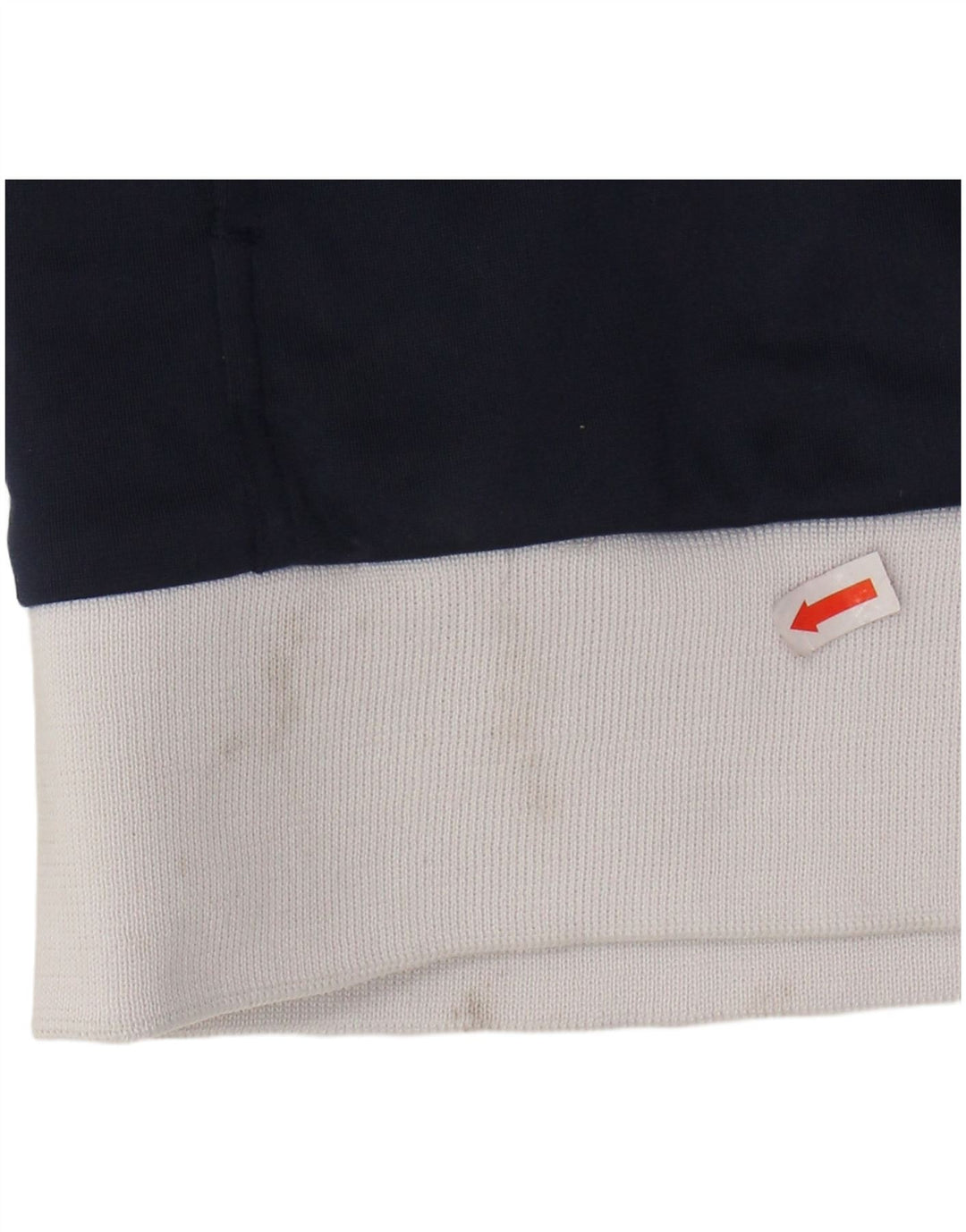 ASICS Herren-Trainingsanzug-Oberteil, Jacke, Größe S, Marineblau, Farbblock-Polyester