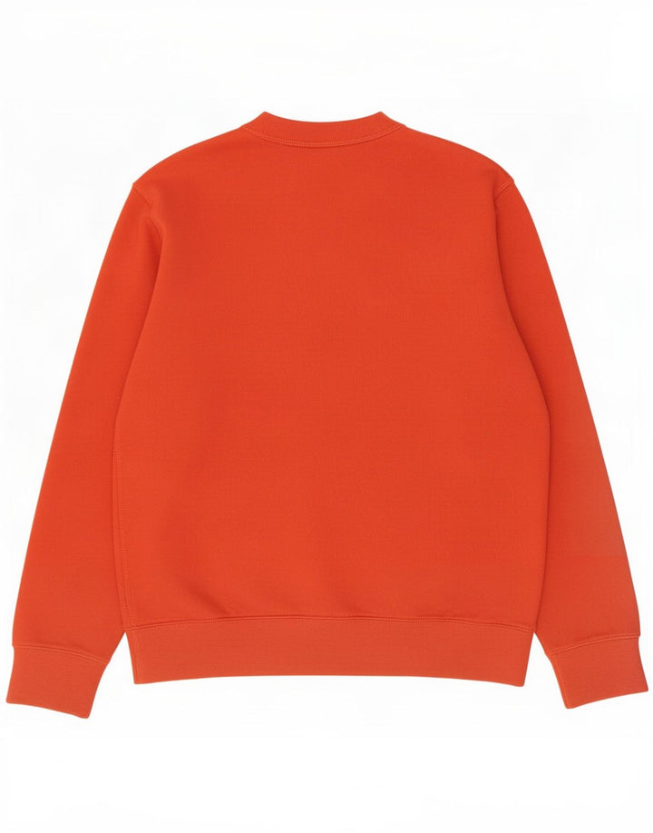 Marks & Spencer Herren-Sweatshirt-Pullover aus mittelroter Baumwolle
