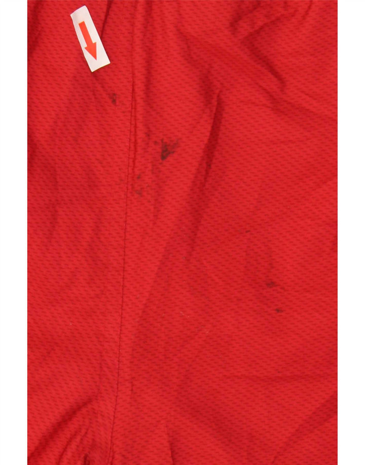 Nike Herren-Badeshorts mit Grafik, Mittelrotes Farbblock-Polyester