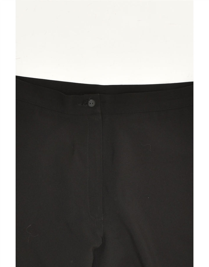 VINTAGE Womens Flare Casual Trousers W30 L31 Black | Vintage Vintage | Thrift | Second-Hand Vintage | Used Clothing | Messina Hembry 