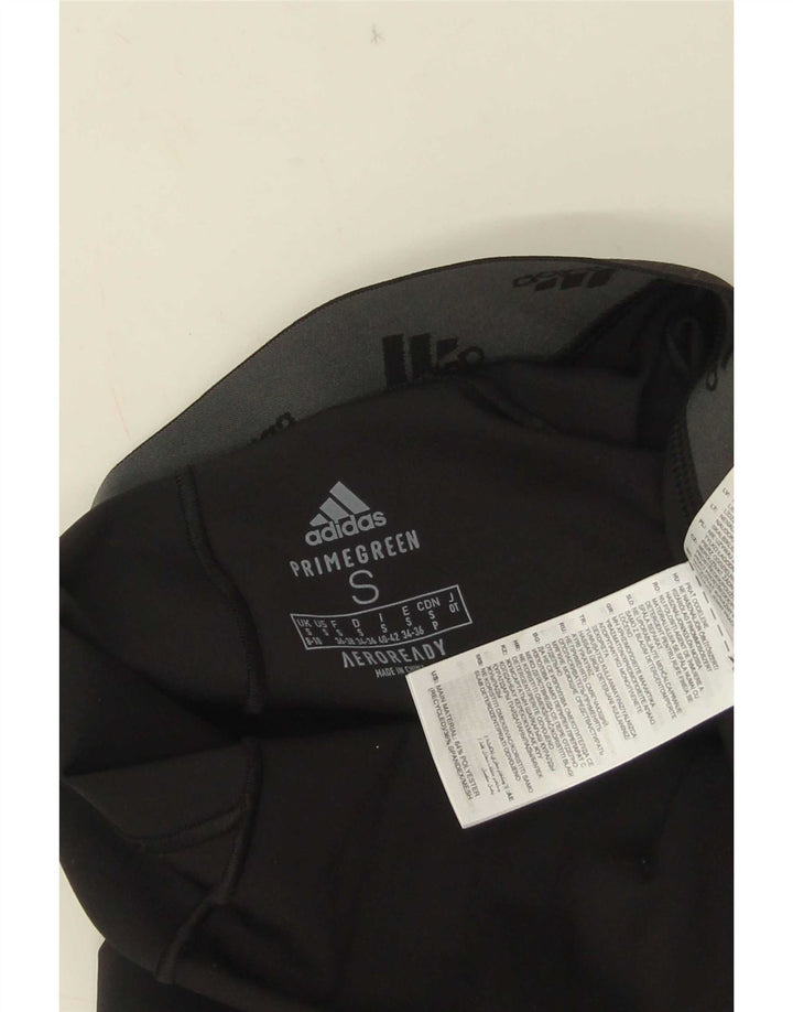 Adidas Damen Aeroready Leggings UK 8/10 Small Schwarz Polyester
