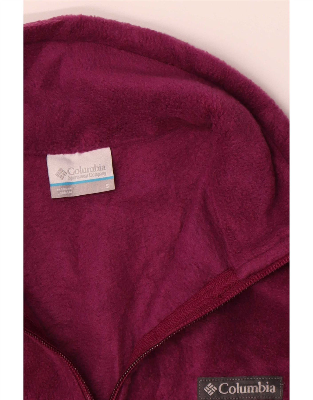 Columbia Damen Fleecejacke UK 10 Small Burgunderrot Polyester