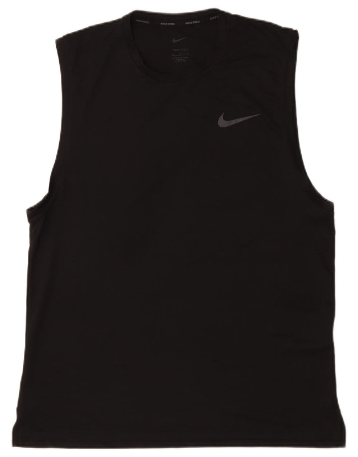 Nike Herren Dri Fit Weste Top Medium Schwarz Polyester