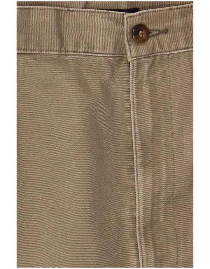 DOCKERS Herren Pegged Chino Shorts W40 XL Khaki Baumwolle