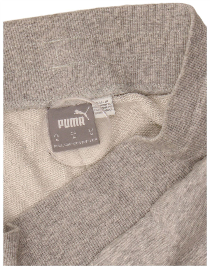 PUMA Herren Graphic Trainingshose Jogger Mittelgrau