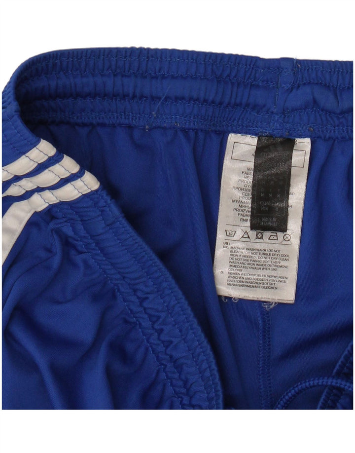 Adidas Herren Aeroready Graphic Sport Shorts Mittelblaues Polyester