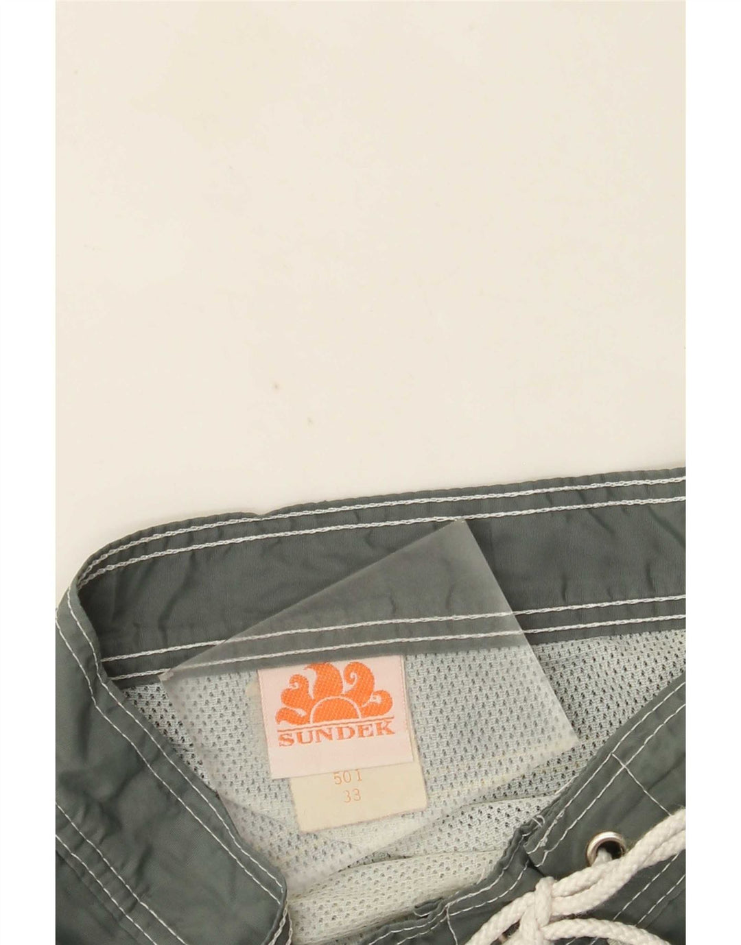 Sundek Herren Badeshorts Medium Khaki Nylon