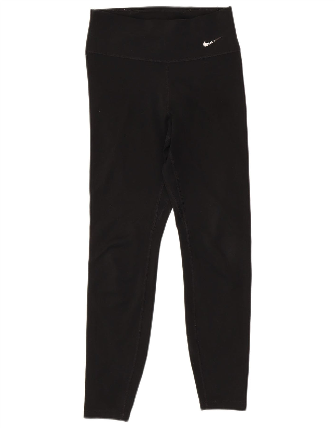 NIKE Damen Dri Fit Graphic Leggings UK 6 XS Schwarz