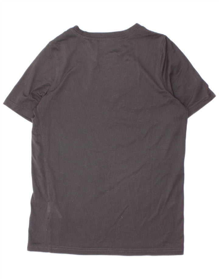 Nike Jungen Dri Fit Graphic T-Shirt Top 10–11 Jahre Mittelschwarzes Polyester