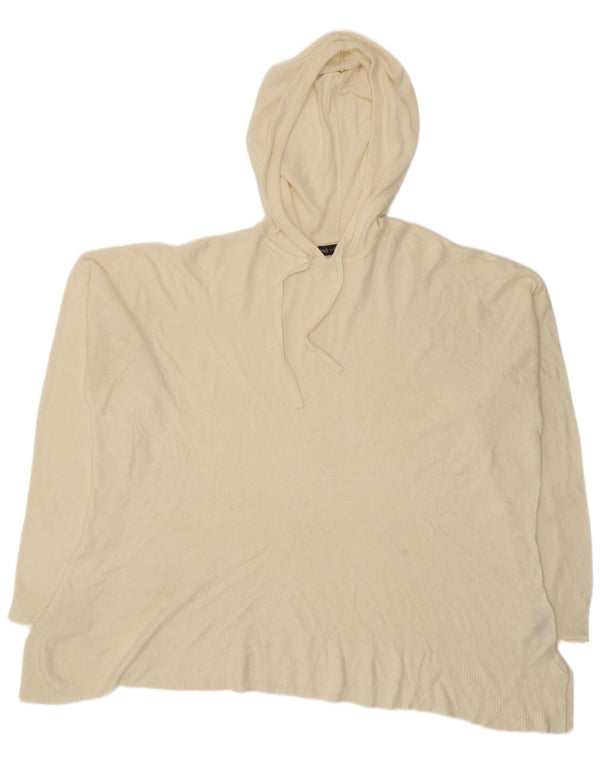 Marks & Spencer Damen-Pullover mit Kapuze, übergroß, Gr. 18, XL, Beige