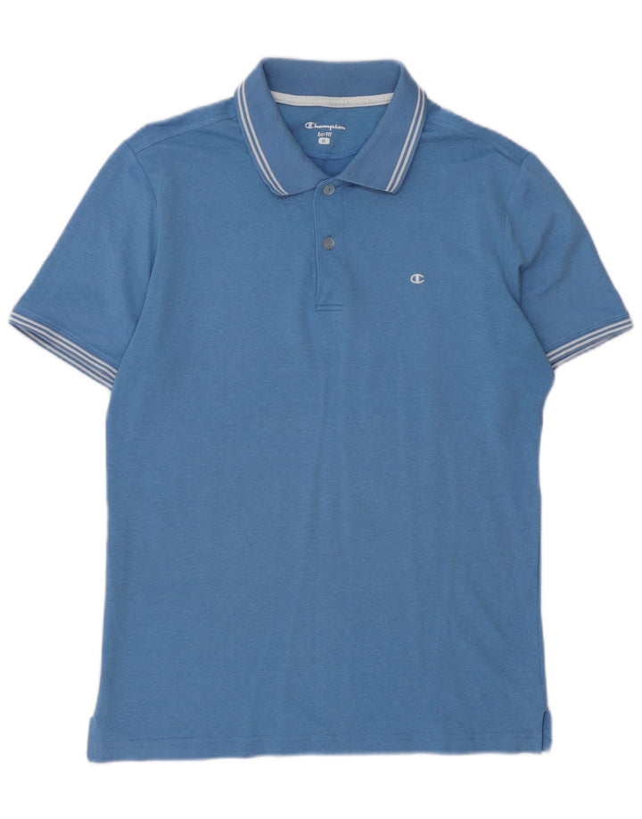 Champion Herren Easy Fit Poloshirt Mittelblau