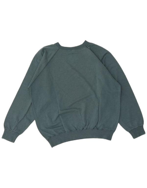 Champion Mens Graphic Sweatshirt Jumper Medium Green