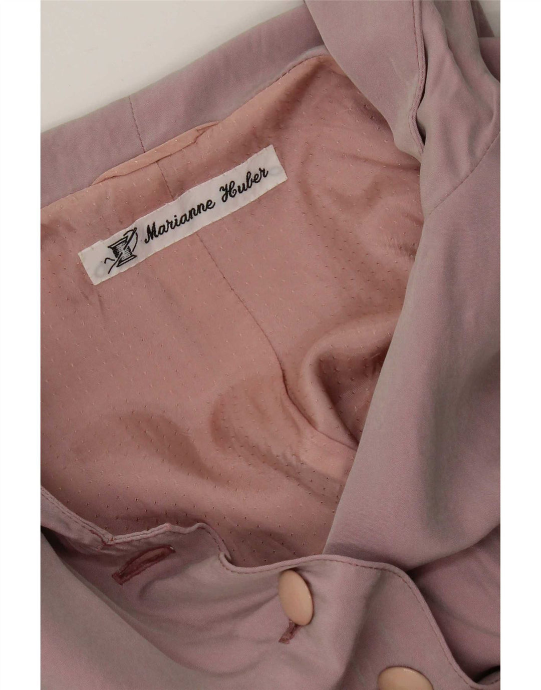 Vintage Damen Kapuzenjacke UK 14 Medium Lila