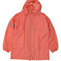 JEANTEX Mens Hooded Rain Jacket UK 36/38 Small Pink Vintage Jeantex and Second-Hand Jeantex from Messina Hembry 