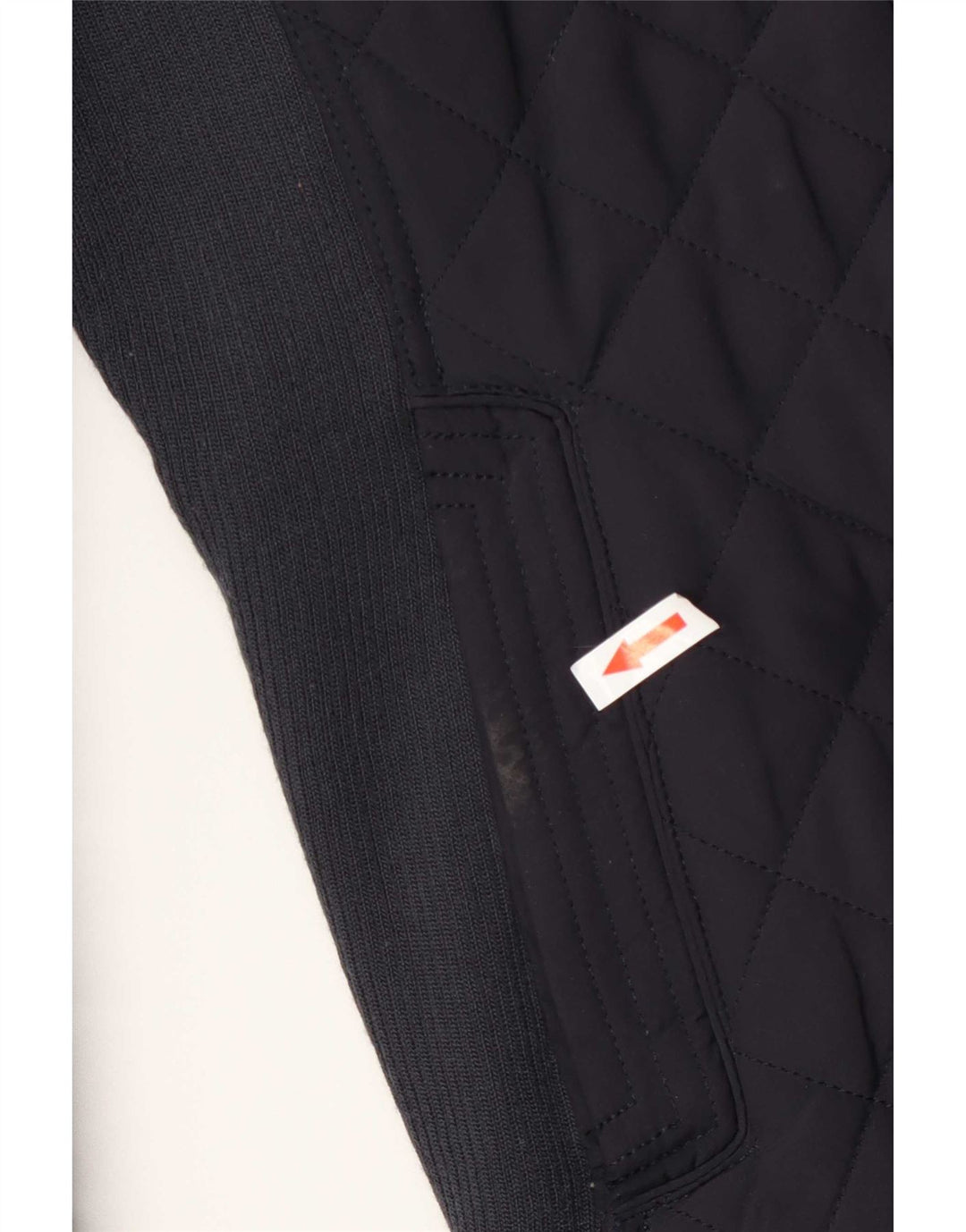 Zara Damen Steppjacke UK 10 Small Marineblau