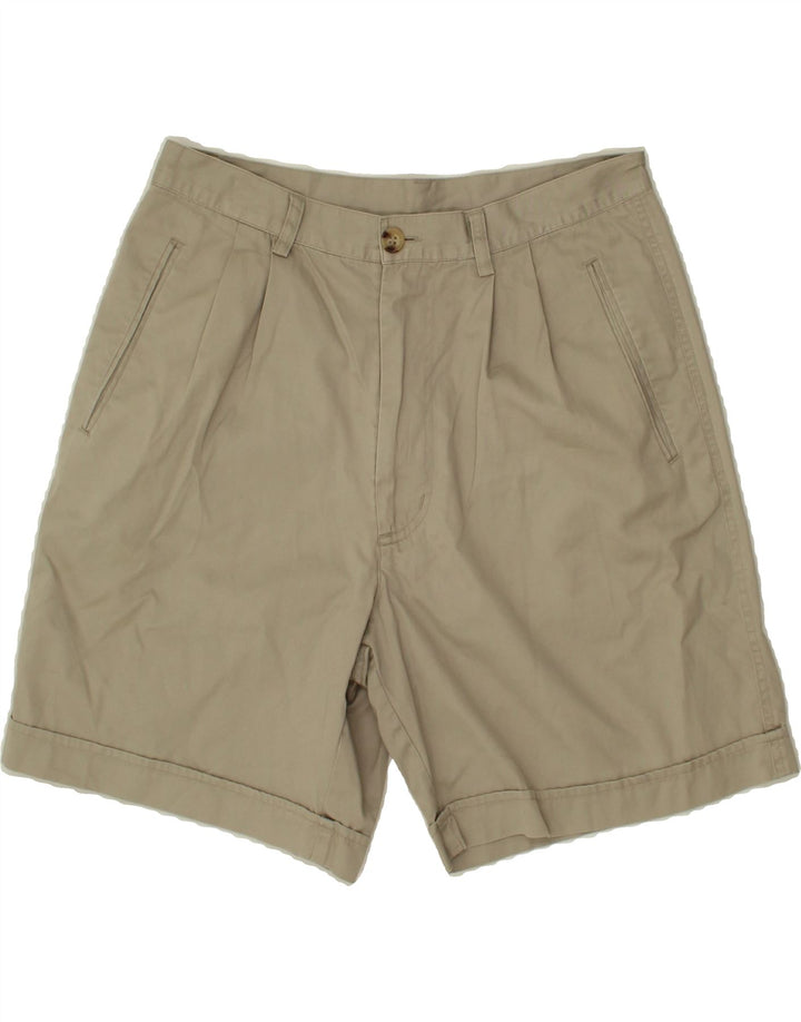 RIFLE Womens Pegged Chino Shorts W32 Medium Beige Vintage Rifle and Second-Hand Rifle from Messina Hembry 