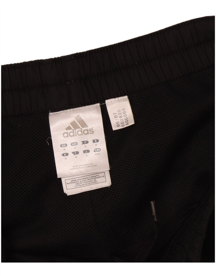 ADIDAS Herren-Trainingsanzug mit Grafik, Jogginghose, Mittelschwarz, Polyester