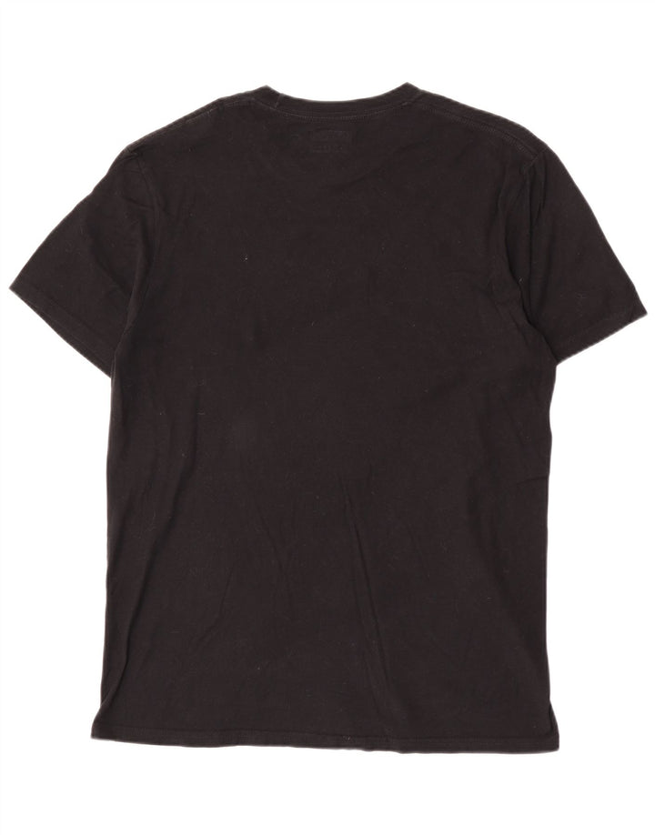 Converse Herren-T-Shirt mit regulärer Grafik, mittelschwarz, Baumwolle, Musik